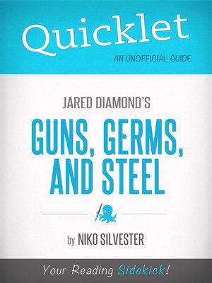 cover image of Quicklet on Guns, Germs, and Steel by Jared Diamond